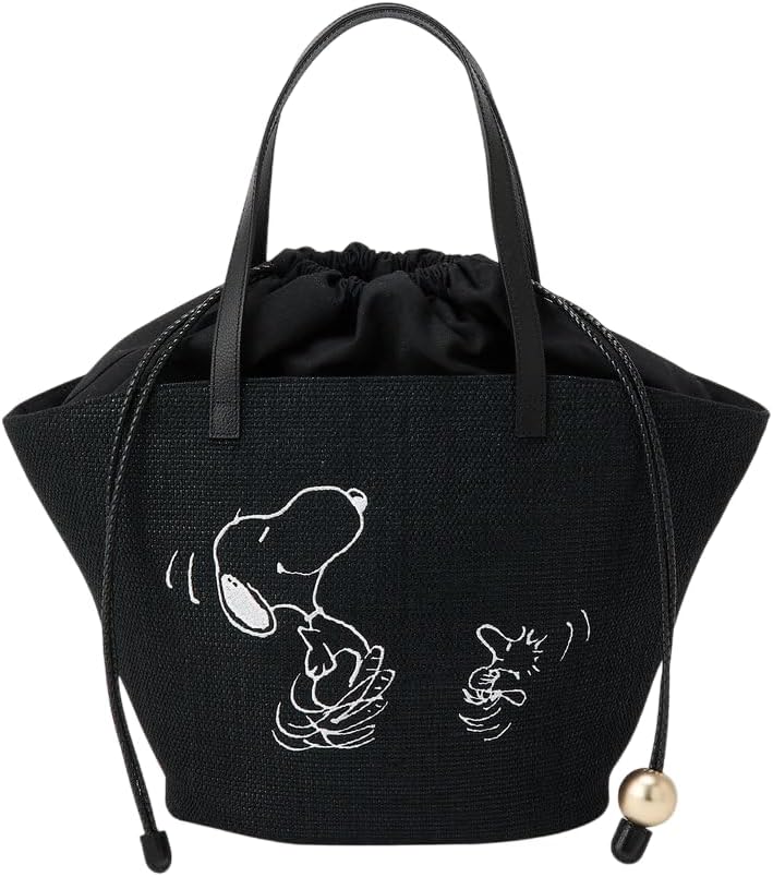 Amazon.co.jp: [ラシット] PEANUTS コラボ第二弾 カゴトート