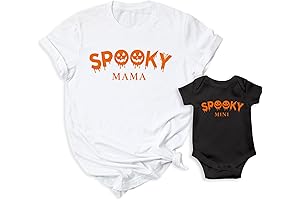Spooky Mama Mini Halloween Tee Shirt