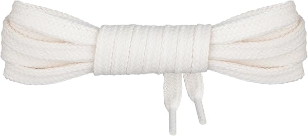Lacets Mount Swiss© Premium, 1 paire de lacets plats, 100% coton, indéchirables, largeur 7 mm, longueur 45‑200 cm - 2