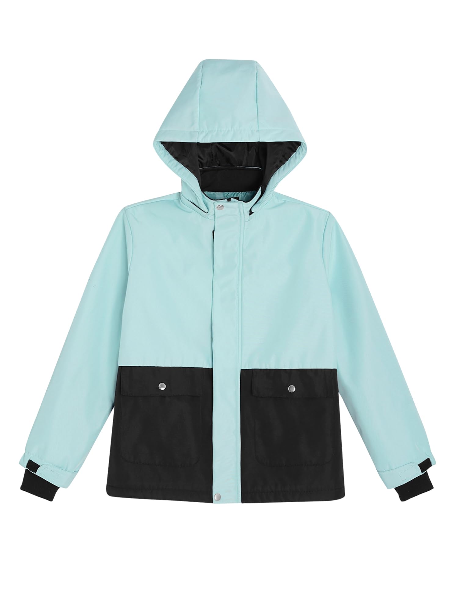 TiaoBug Giacca Antivento Bambina Giacca da Sci Ragazza Giacche Invernale Cappotto Leggero Capispalla da Trekking Impermeabile Giubbotto da Montagna Ski Jacket Coat Outdoor