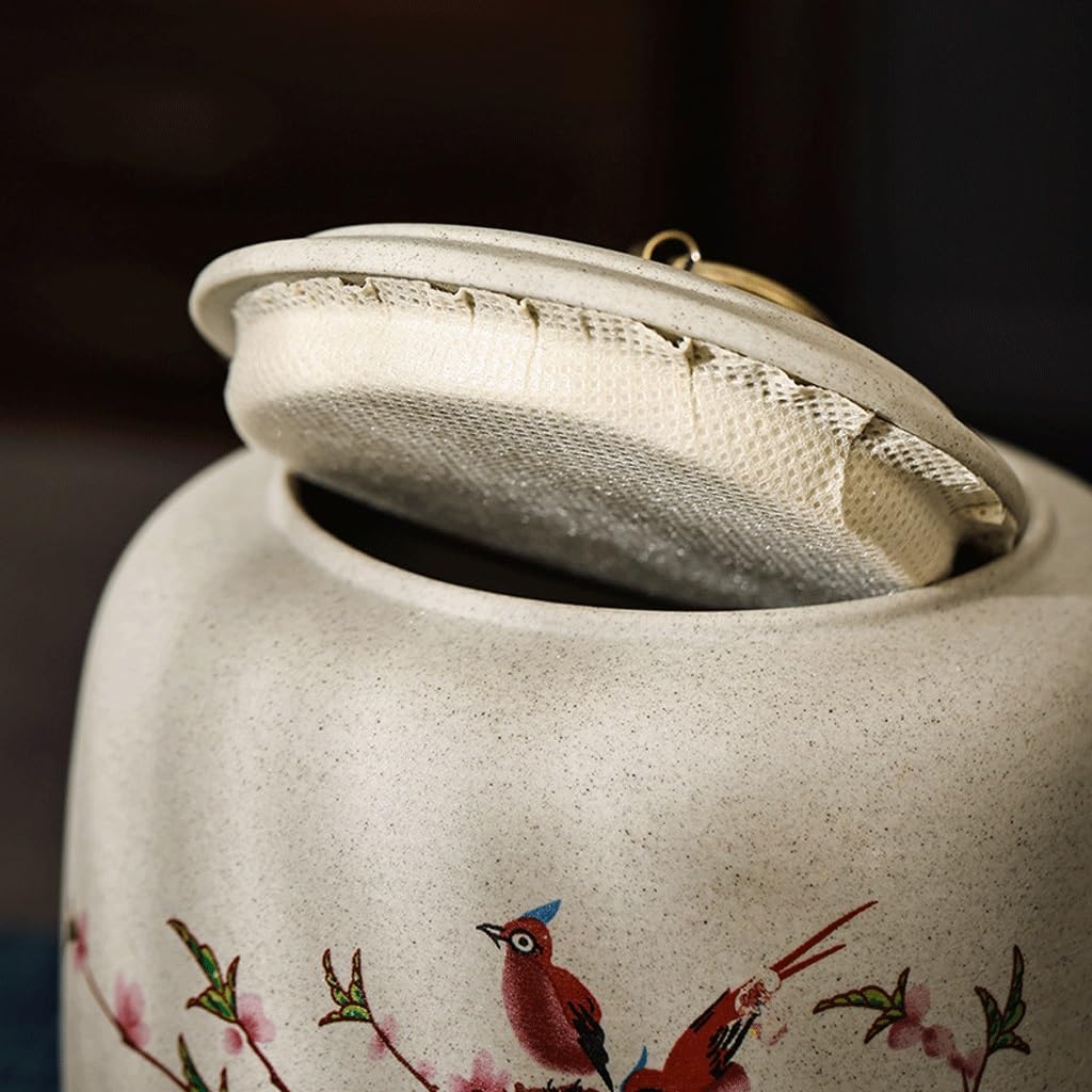Puszka na herbatę ceramiczne puszki na herbatę suszone owoce zamknięte puszki kamionka czarna herbata zielona herbata opakowania puszki domowe pojemniki do przechowywania herbaty pojemnik na