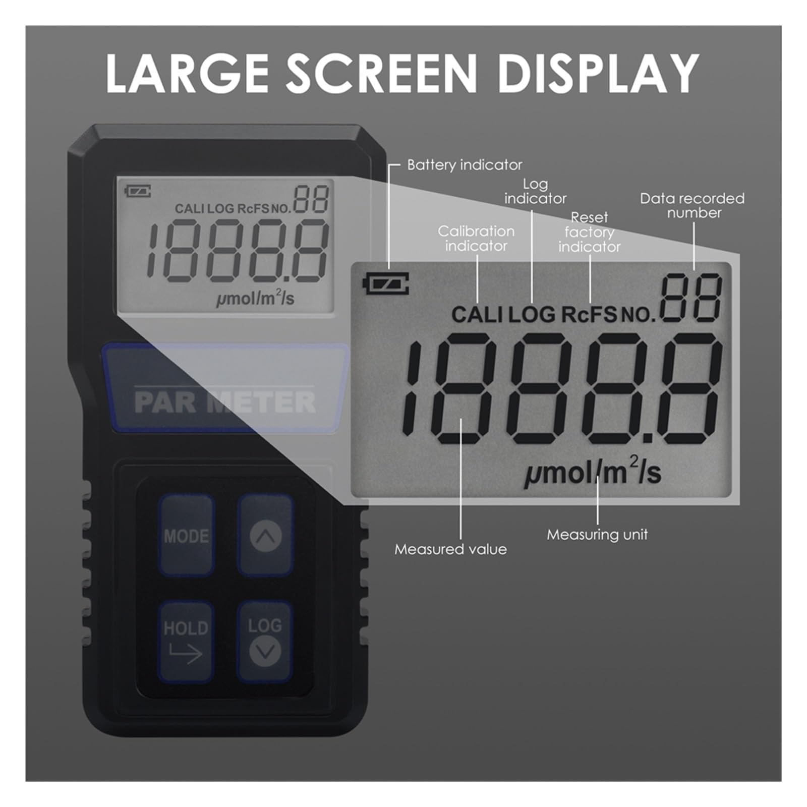 Amazon | 照度計, リーフアクアリウム IP68 防水センサー デジタル量子