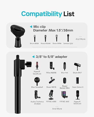 Miniatura 7 de Soporte de micrófono