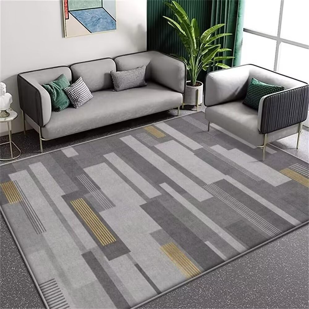 Tapis d entree interieur anti usure gris 60x160 pour protéger les sols du salon