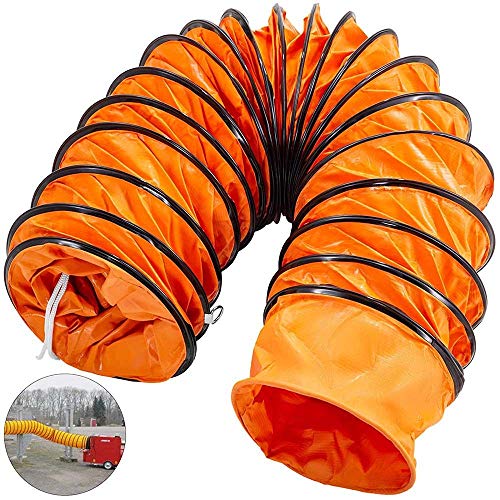 PVC Lufttransportschlauch Warmluftschlauch Länge 5M/ Durchmesser 200/300/400/500 mm/Belüftungsschlauch für Ventilatoren und Auspuffanlagen