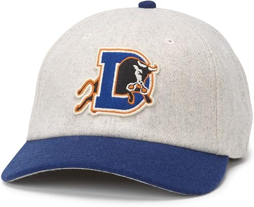 AMERICAN NEEDLE Archive Legend MiLB Baseball Team - Sombrero ajustable con hebilla para papá