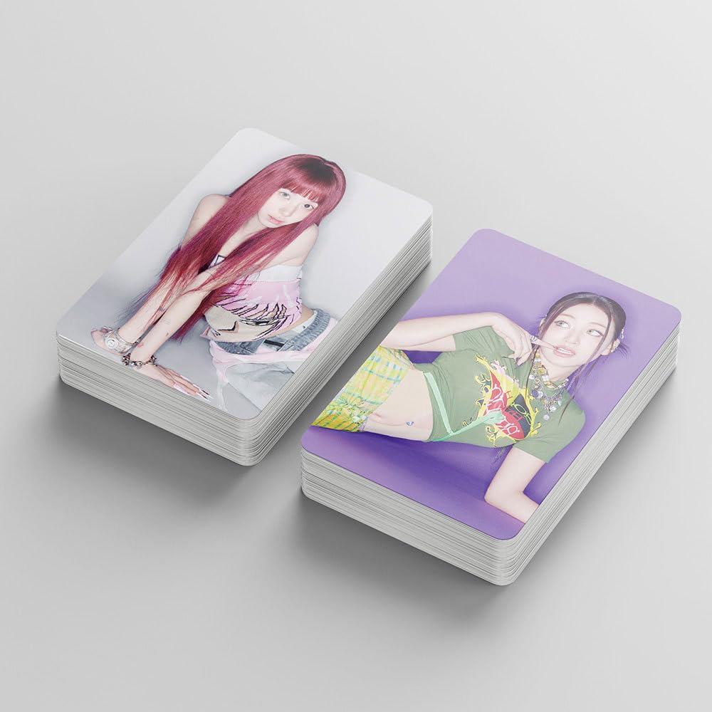 Tw Photocards 2025 - Tarjetas Lomo, colección de tarjetas Tw para fans (55 unidades, azul) 5