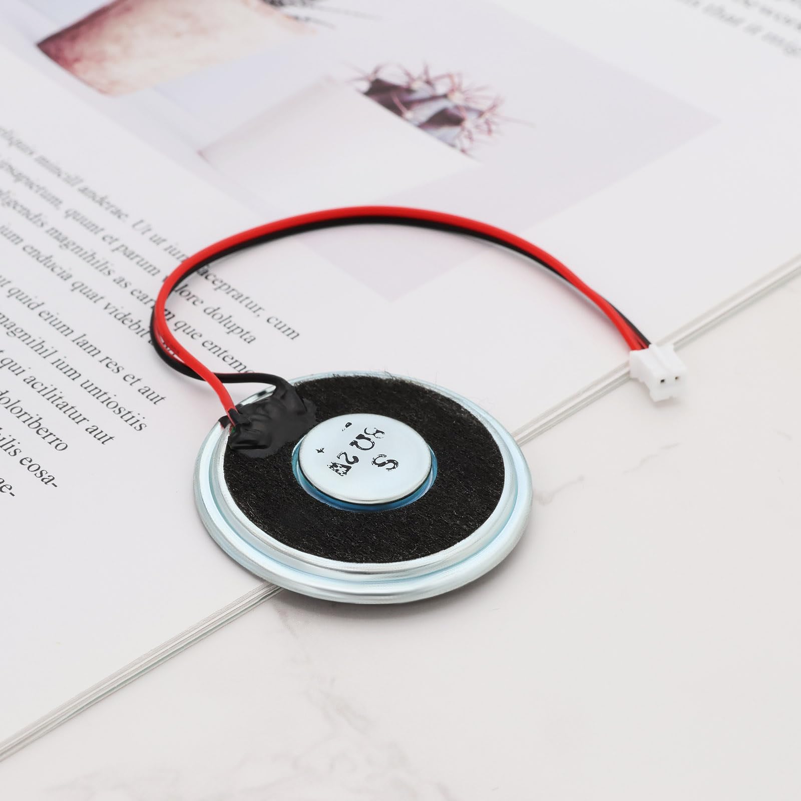 Altoparlante magnetico 2 W 8 Ohm di forma rotonda altoparlante con connessione JST-PH2.0 Diametro 40 mm Micro altoparlante interno con filo