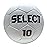 Select Numero 10 V22 Soccer Ball, All White, Size 4