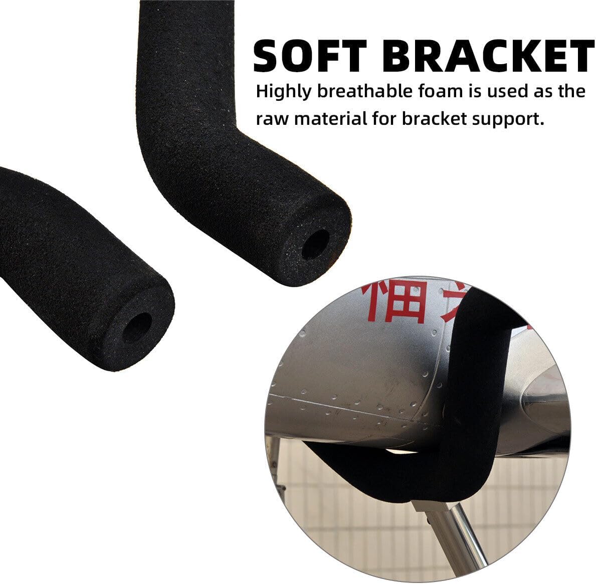 Airplane Display Stand 106 * 51 * 35cm Multi-Function Bracket for RC Model V2 Version