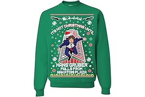 Hans Gruber Christmas Sweater: A Nakatomi Plaza Holiday Essential