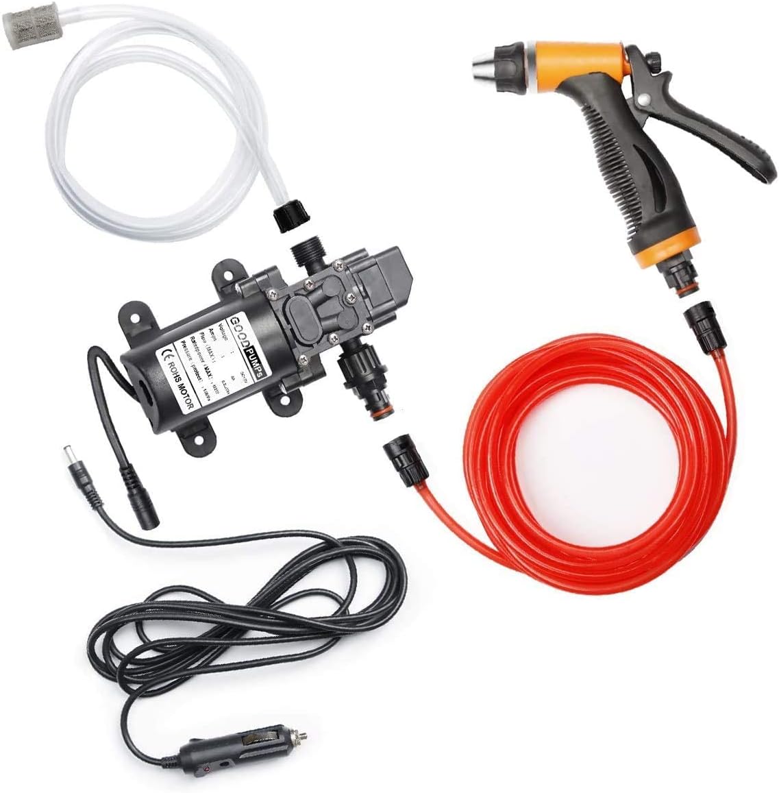 100W High Pressure Car Washer Pump Car Cleaning Washing Pump Water