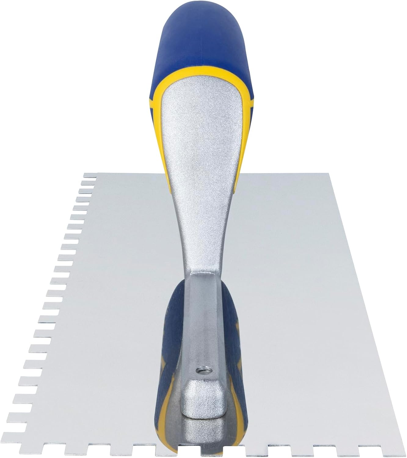 QEP Comfort Grip Stainless Steel Trowel Square Notch 1/4" x 1/4" x 1/4" - Image 3