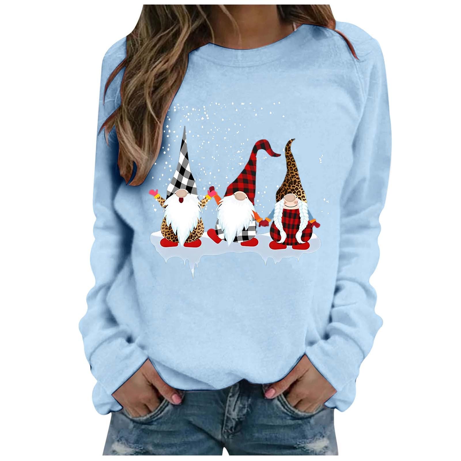 Jersey de Navidad para mujer con diseño invernal para regalar 4