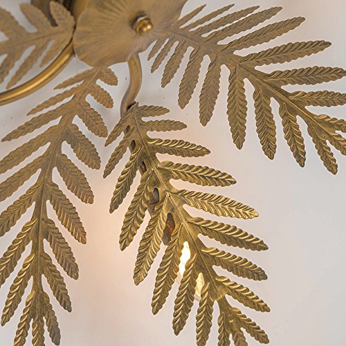 Lampada da terra vintage oro 187 cm 2 luci - Botanica | Leroy Merlin