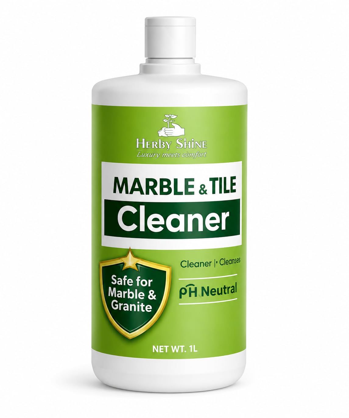 Premium Marble Cleaner – 1L | Eco-Friendly Floor and Natural Stone Cleaner | Safe for Marble Temple and Kids | Deep Clean, Streak-Free Shine, Germ Protection, pH Neutral, Multi-Surface-image-5