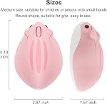 CHUYI Hamster Wireless Silent Mouse, 1200DPI Cute Animal Mouse Portable Travel Optical Cordless Quiet Mice for PC Computer Laptop School Gift (Pink)