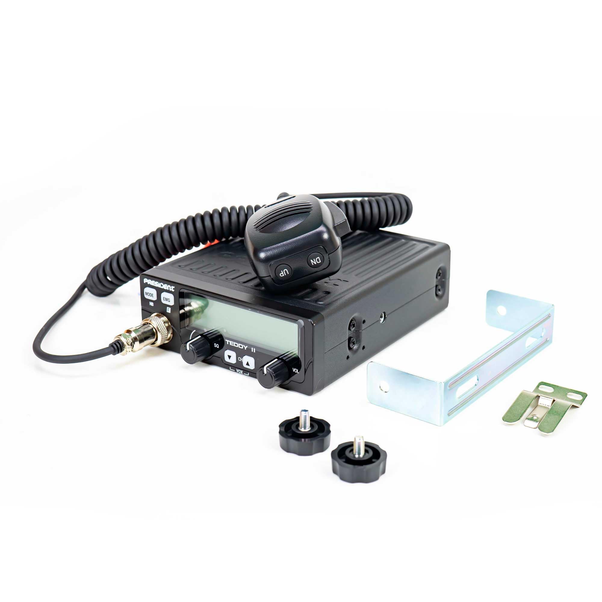 Radio CB President Teddy II ASC Am/FM, VOX, NB, ANL, 12V