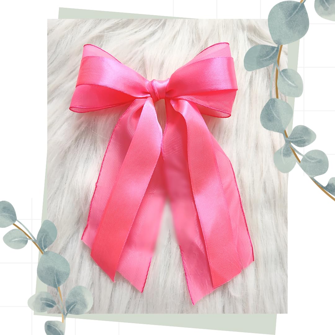 Candy pink Hair Bow clip (B0CTFV299K) Amazon Price History, Amazon Price Tracker
