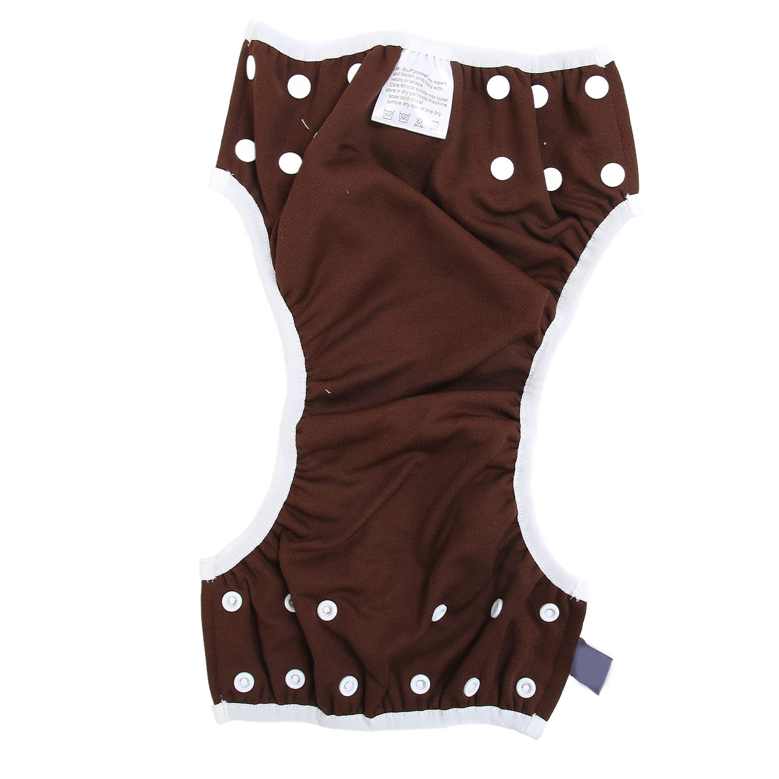 6 Stück Baby-Schwimmwindeln, atmungsaktiv, waschbar, wiederverwendbar, wasserdicht, für Kleinkinder, Netztaschen-Stoffwindeln