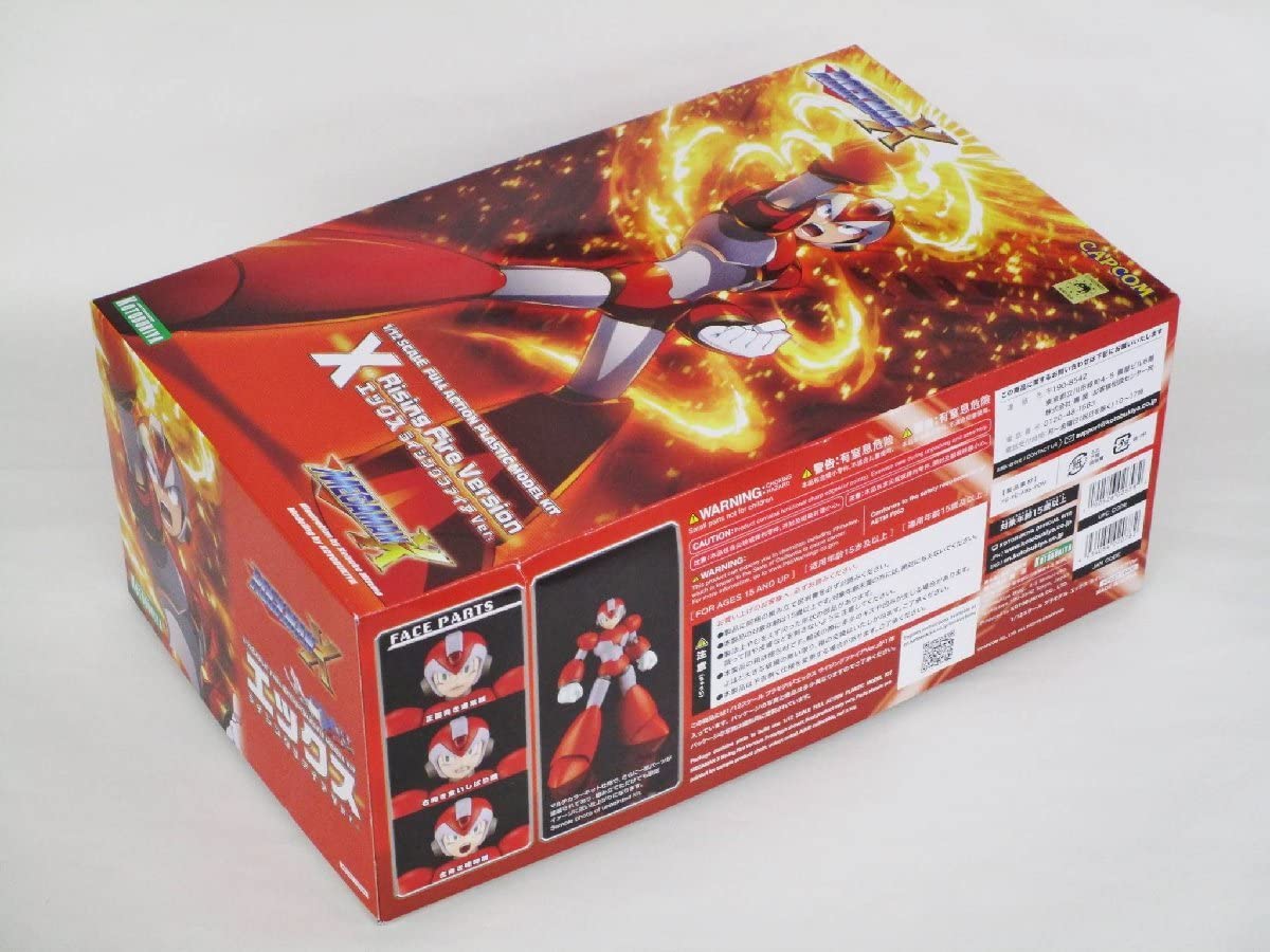 コトブキヤ　エックス　ライジングファイアVe r. 1/12 ロックマンX エックス ライジングファイアVer. ロックマン