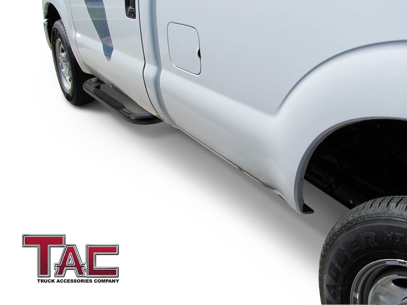 TAC Side Steps Compatible with 1988-1998 Chevy/GMC C/K Regular Cab|1995-1999 Chevy Tahoe/GMC Yukon 2 Door|1992-1994 Chevy Blazer 2 Door (Exclude ZR2) Pickup Truck 3