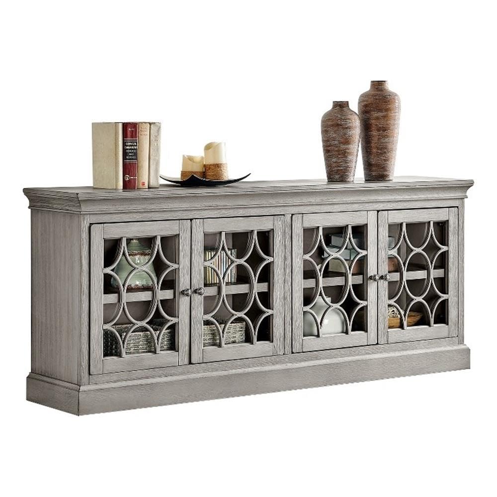 Martin FurnitureFelicity 4 Door Console, Gray
