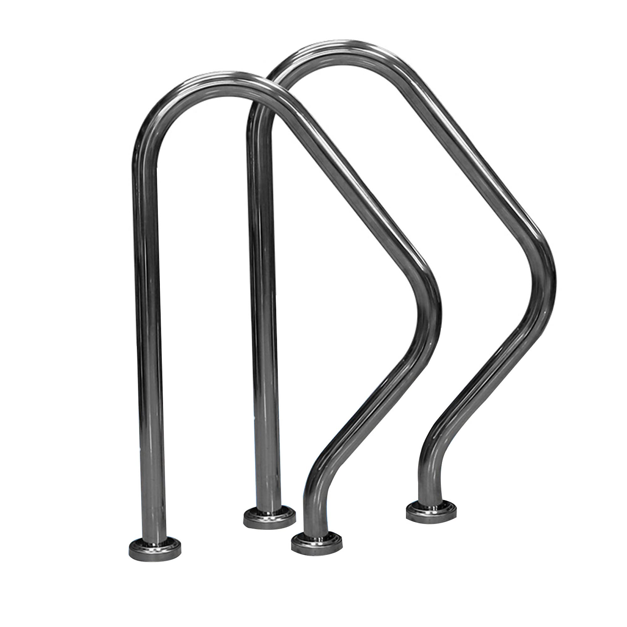 Mains courantes de piscine garde-corps métalliques pour bassin extérieur