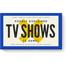 Brass Monkey Poorly Explained TV Shows   Party Game with 300 Cards Featuring Uniquely Terrible Descriptions of Television Shows
