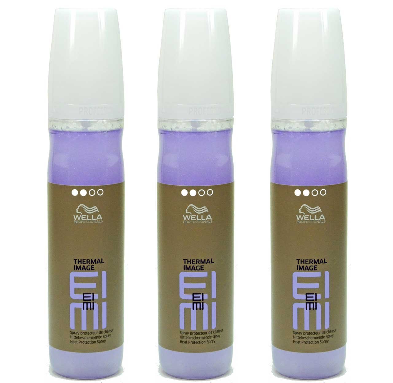 Wella EIMI Thermal Image 3 x 150 ml Smooth Styling Hitzeschutz Spray