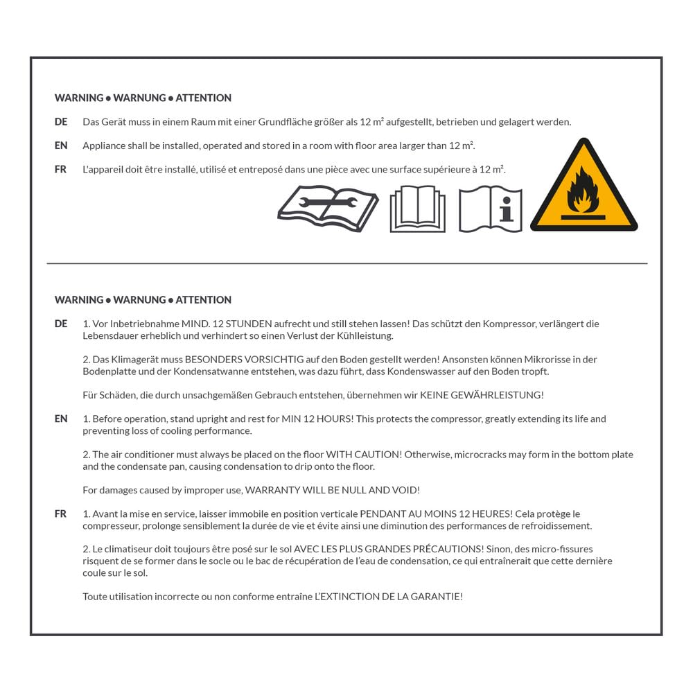 TROTEC Climatiseur mobile connecté PAC 3910 X - 3,9 kW (13 300 BTU), commande par smartphone - 3 en 1 : refroidissement, déshumidification, ventilation, pour pièces jusqu'à 130 m³, télécommandé