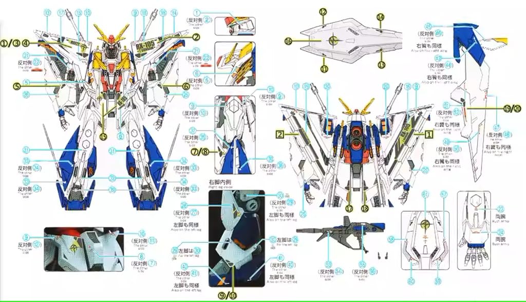 Amazon | ［HG 1：144］ RX-105 Ξガンダム（クスィー） 水転写式