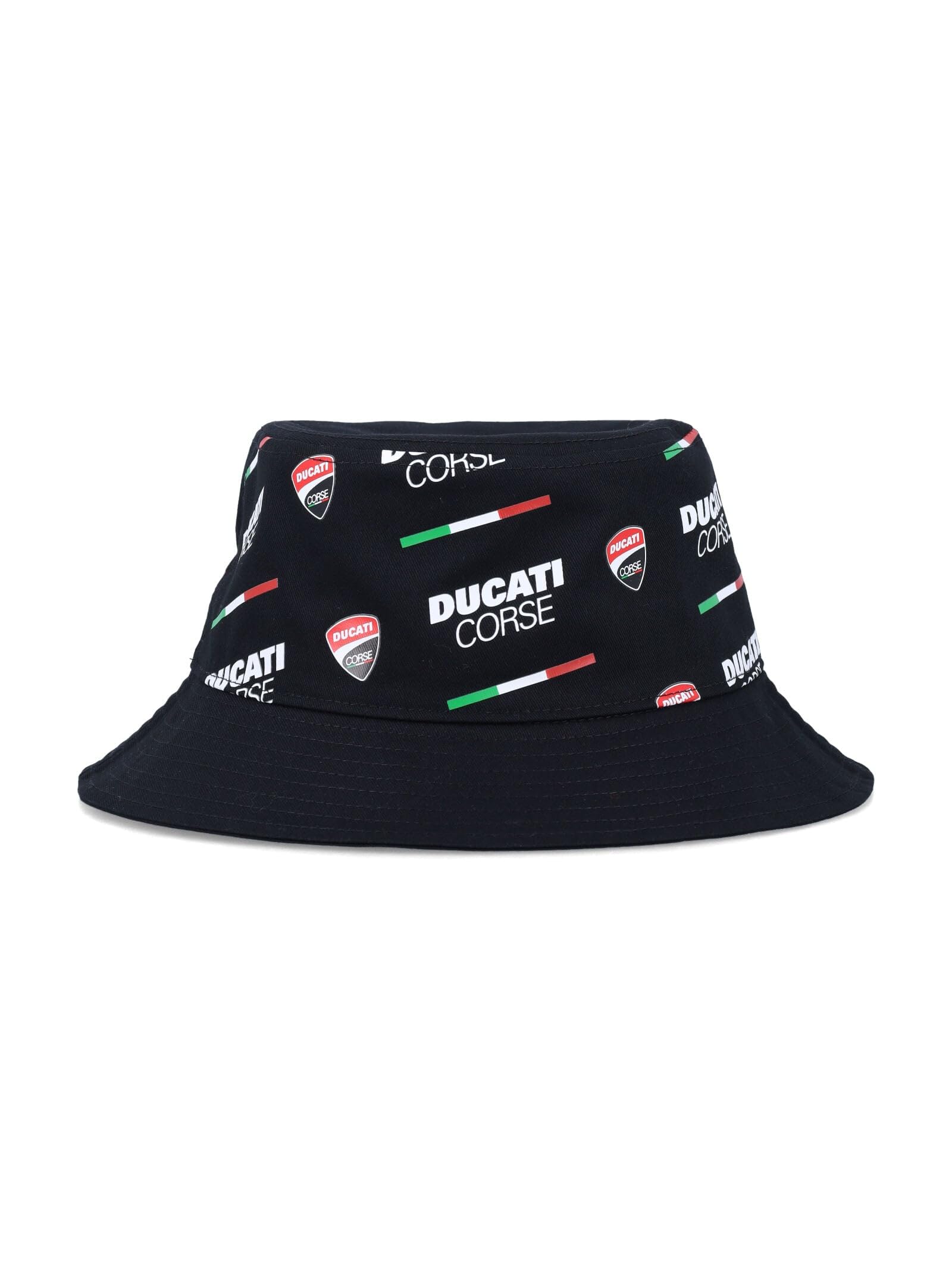 GP GRUPPO PRITELLI Bucket hat Ducati Corse - Allover Logo Black