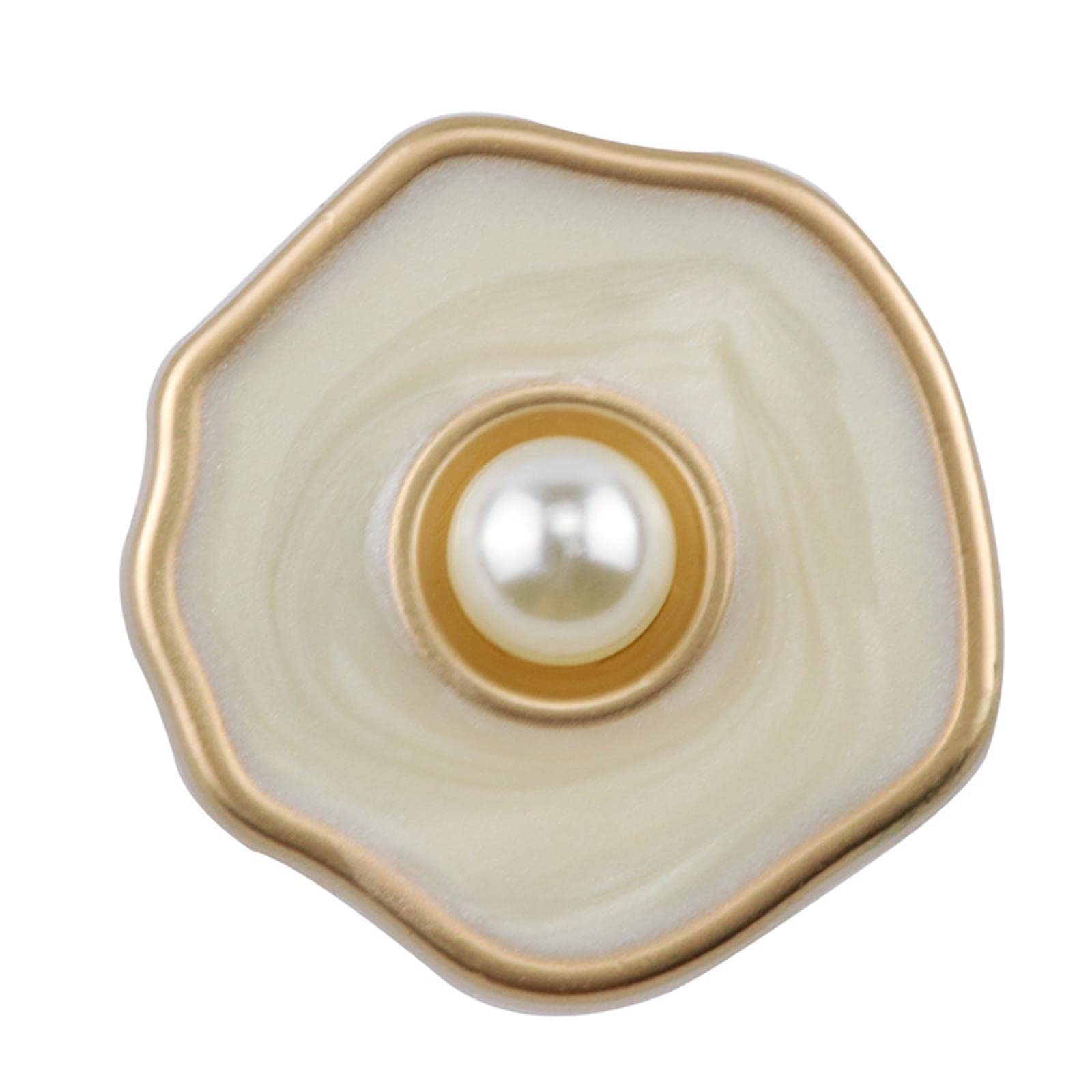 6 szt. koralikowych metalowych guzików do ubrań, dekoracyjnych akcesoriów, duży guzik szycia, płaszcz, kurtka, ozdoby DIY(23mm)