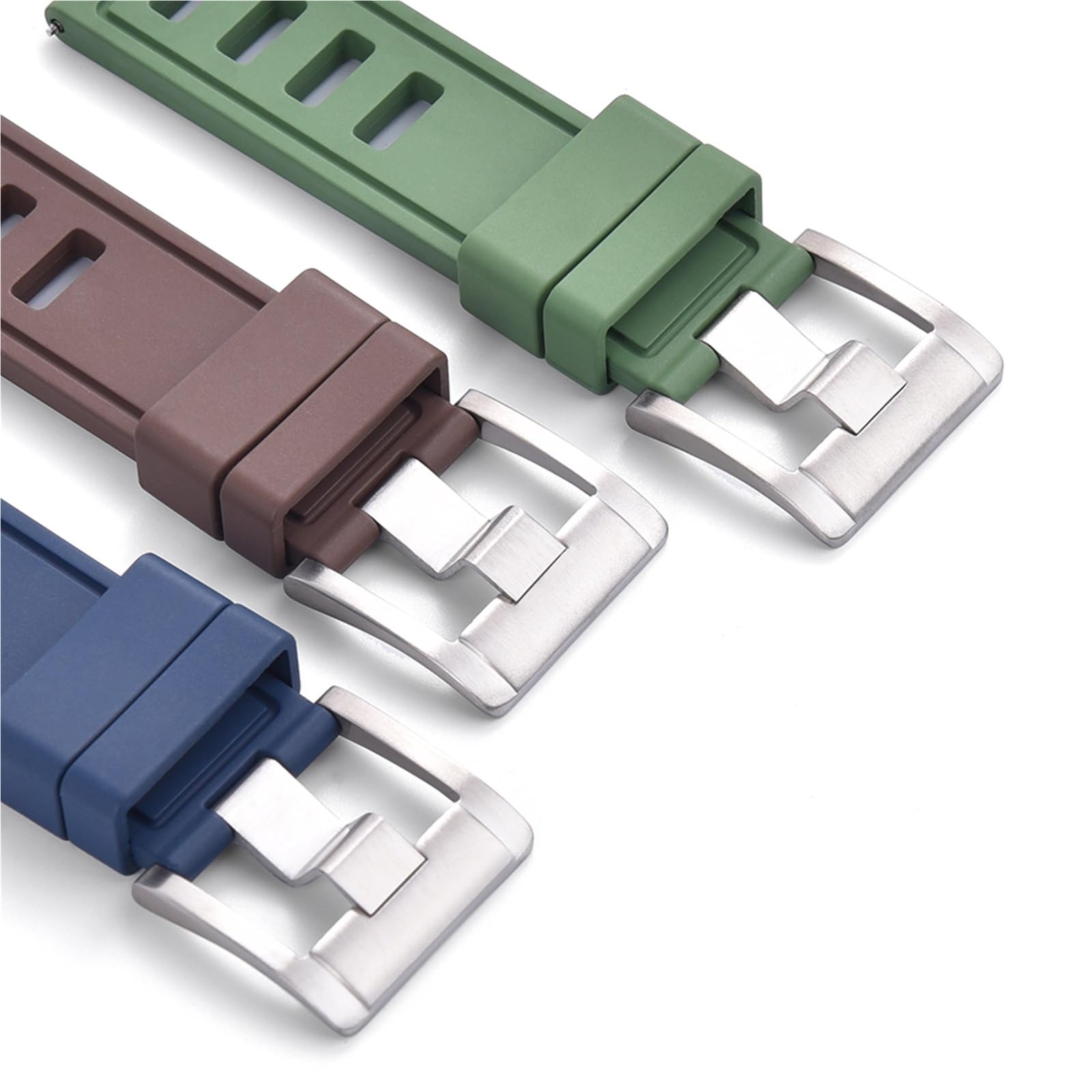 INFRI Cinturini per orologi in gomma fluorurata FKM 20mm 22mm Cinturini impermeabili a sgancio rapido per ogni marca di orologi subacquei