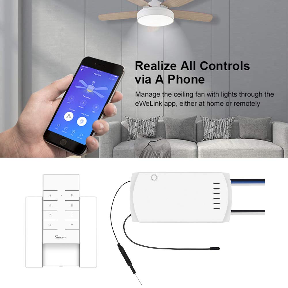 Extaum Ifan03 Wifi Smart Switch Ceiling 