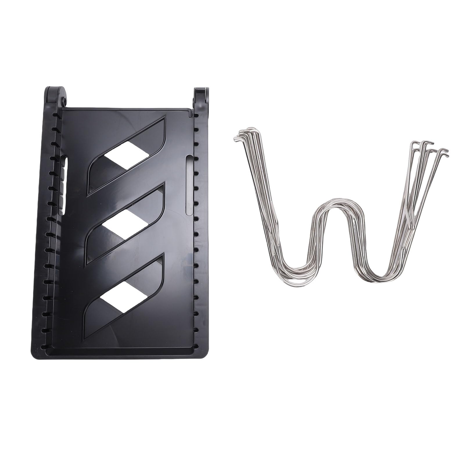 Organizador de Ollas y Sartenes Expandible, Soporte Multifuncional Duradero para Sartenes y Tapas para Espacios de Cocina Pequeños Grandes (BLACK)