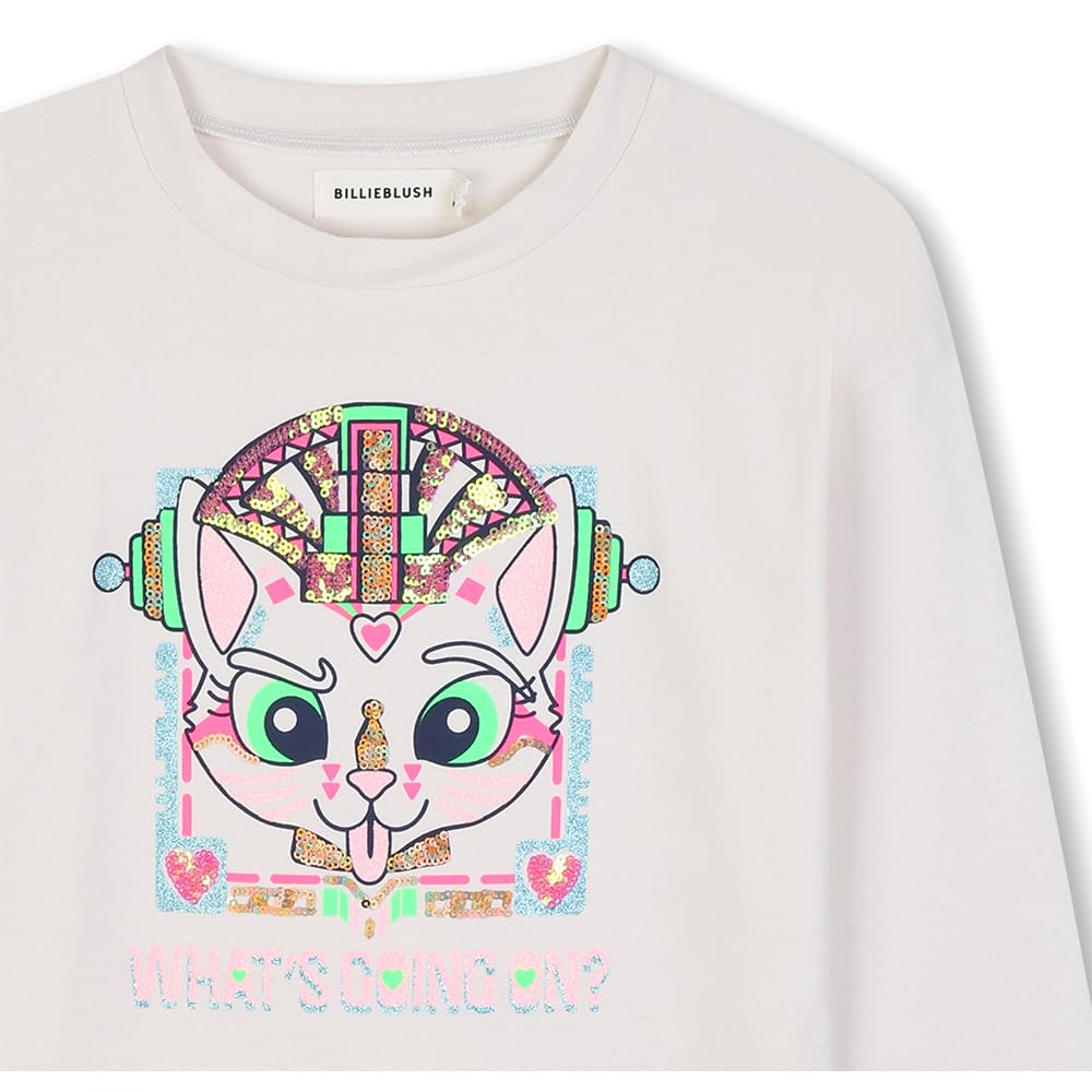 Billieblush U22388 Long Sleeve T-Shirt 8 Years