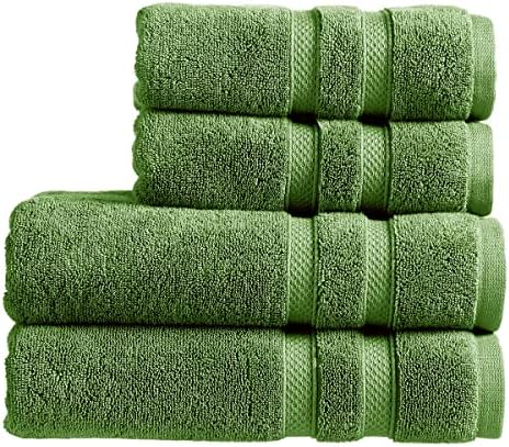 Christy Chroma Yellow Bath Sheets | Set of 2 | Highly Absorbent Heavyweight 675GSM | Bold and Bright | Soft Velvety Smooth Bathroom Shower Towels | 100% Cotton | Sustainably Made | Ochre