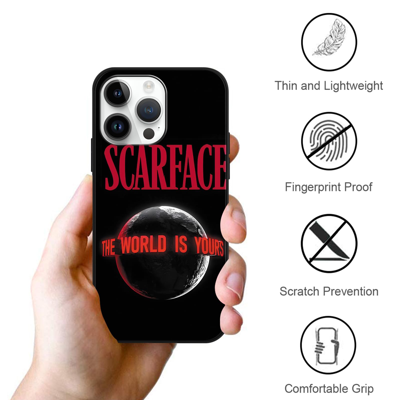 2 Confezioni] Transparent Cover per Apple iPhone 13 iPhone 14 6,1, TPU Silicone Custodia per JuL Rapper Star Cool Moda Disegni Antiurto Anti-Graffio Protezione Case con iPhone 13 iPhone 14,clear 1