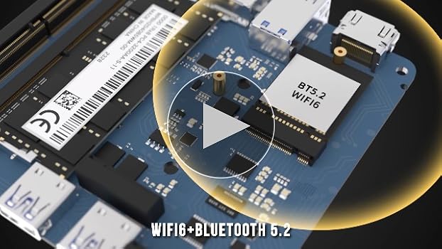 【ほぼ新品】 GMKtec N150 DDR5-12GB 512GB WiFi6 GMKtec Mini PC N150 12GB 512GB SSD Win11 Pro WiFi6 BT5.2 3.6