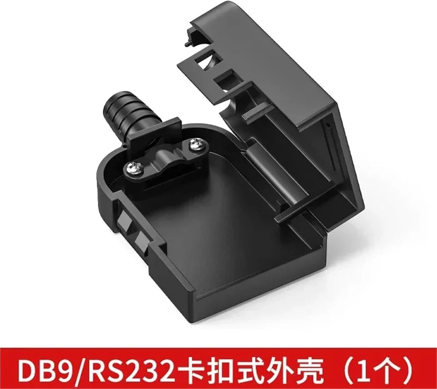 1Pcs DB9 RS232 Solderless Connector 235 Serial Adapter Male Female COM Interface 9-pin Line Board Head 9Pin Breakout Terminals(Shell)