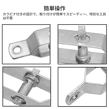 Amazon | 8pcsブドウ棚ワイヤー締め付け装置温室ワイヤー
