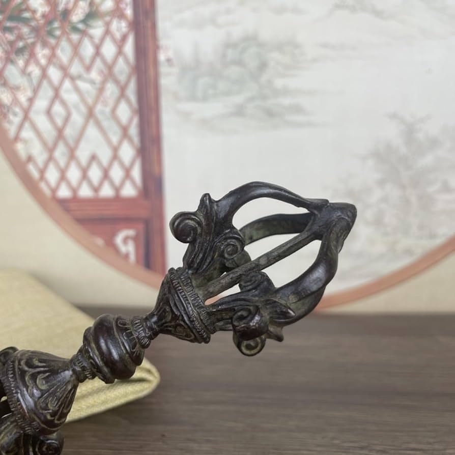 Amazon｜金剛杵（ヴァジュラ） 密教法具 五鈷杵 仏具 寺院用 チベット