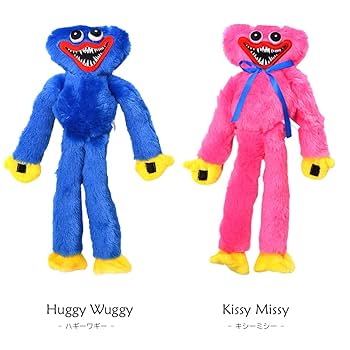 ⑦ POPPY PLAYTIME ぬいぐるみ ハギーワギー キシーミシー　ドーイ ハギーワギー キシーミシー ぬいぐるみ 2体セット ピングと
