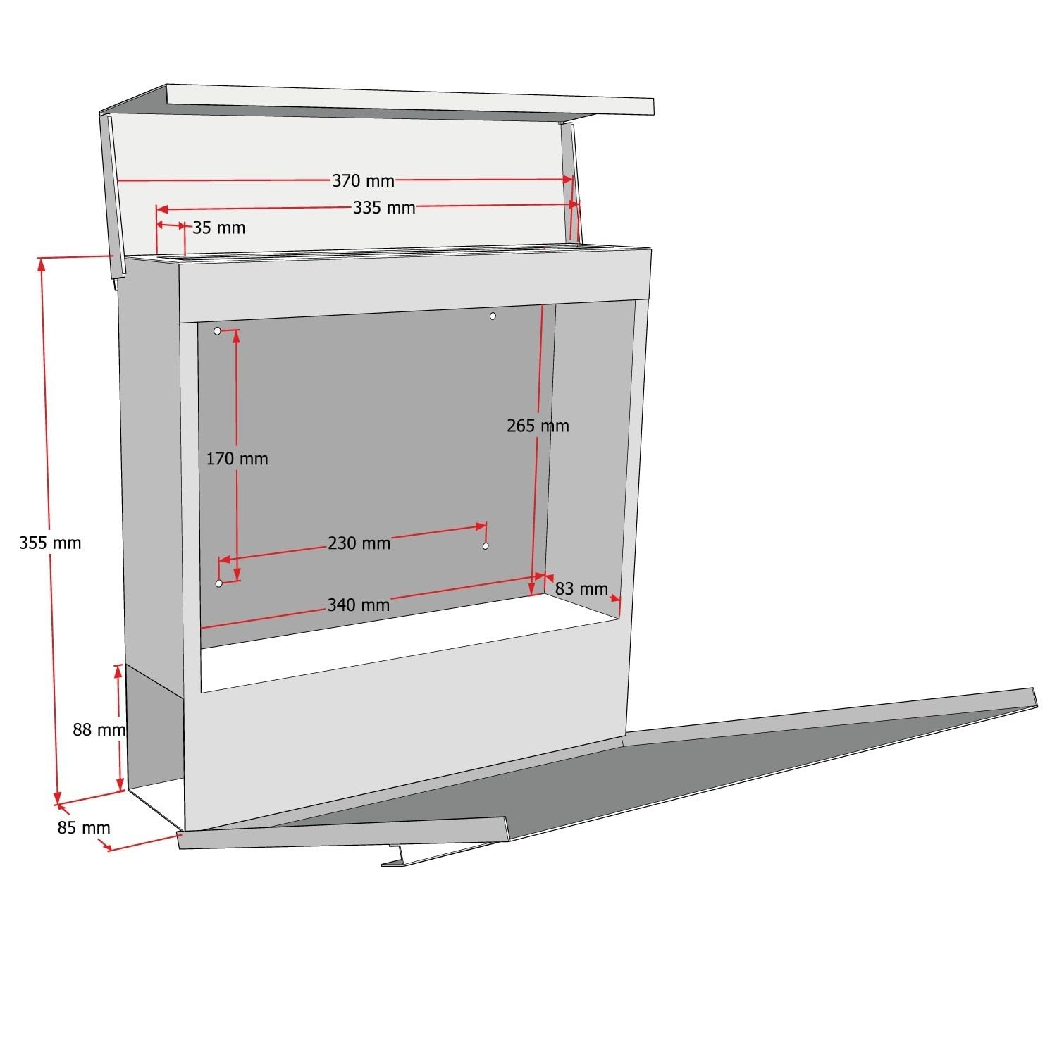 Metzler buzón Moderno Ebenhard en DB 703 Gris micáceo – buzón de Pared con Compartimento para periódicos – buzón con Placa de Nombre de Acero Inoxidable V2A – tamaño: 37 × 37 × 10,5 cm