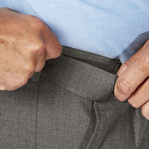 Haggar Men's Jmh Classic Fit Pleat Front Dress Pant (Big & Tall Sizes)4