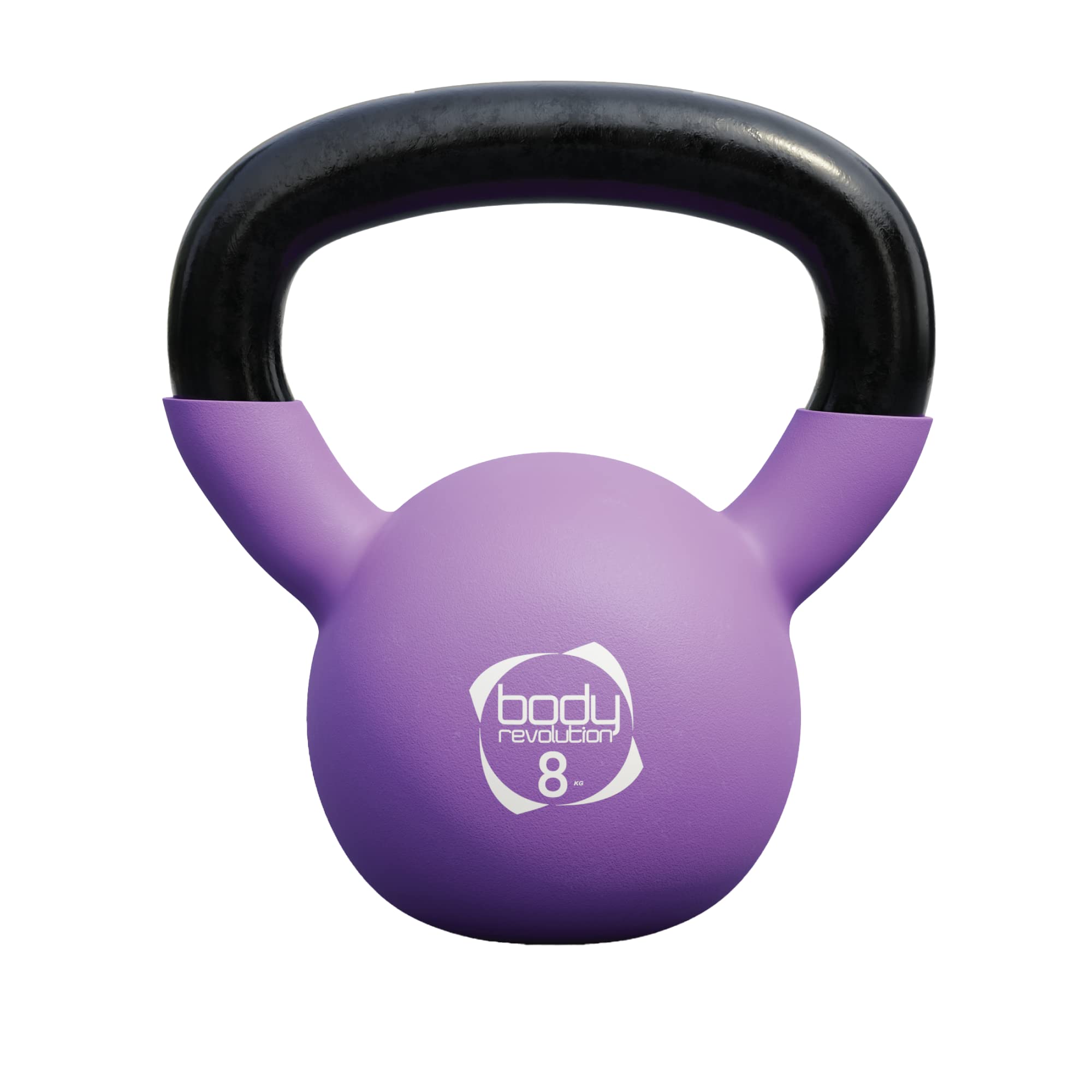 Monstershop Body Revolution Neoprene Kettlebells 8kg in Purple