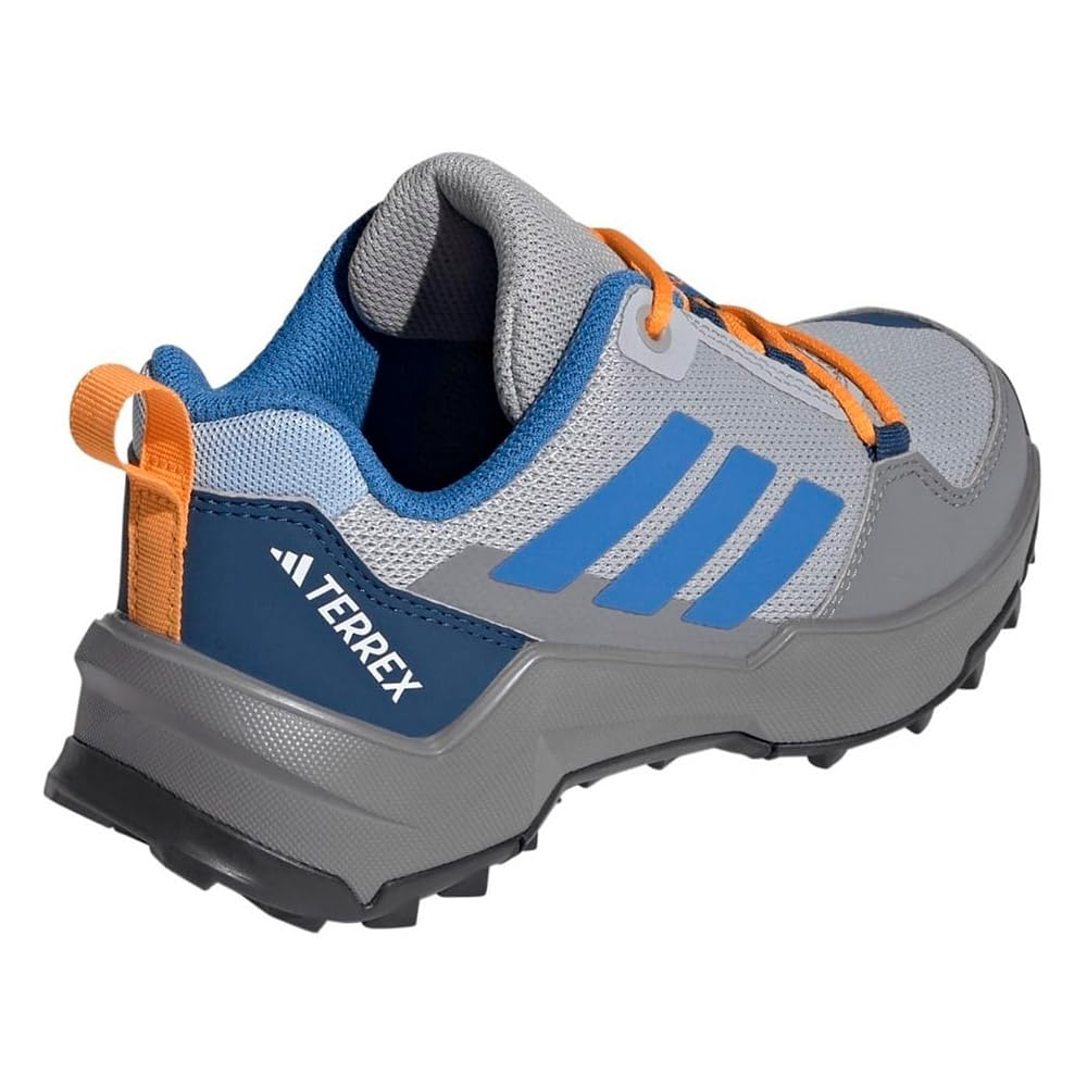adidas Unisex Kinder Terrex Ax4S Hiking Kids Shoes, Grey Two/Glow Blue/Grey Three, 38 EU