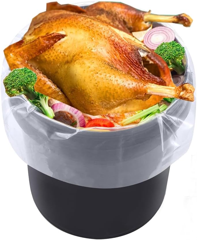 12 Pack 5 Gallon Bucket Liner Bags,6.2 Mil,Brine Bags for